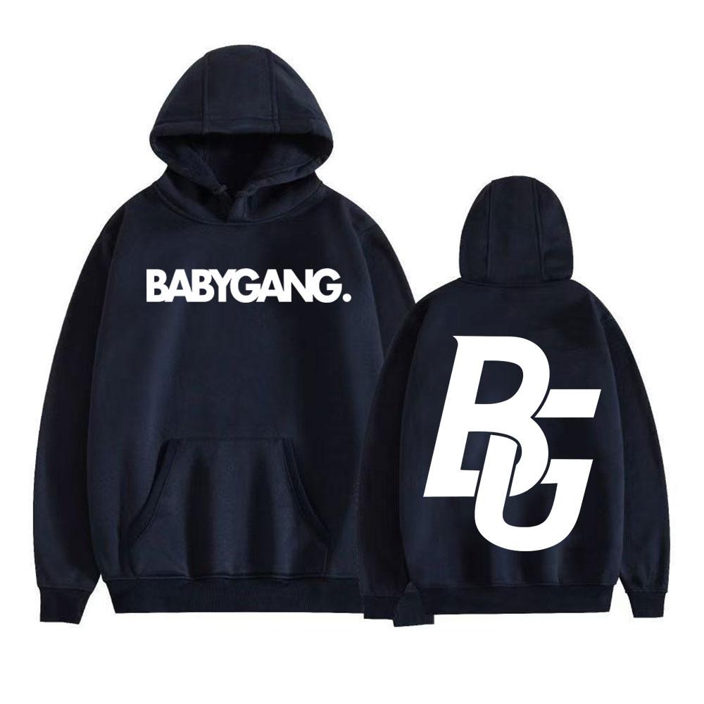 Rapper Baby Gang Album Logo Hoodie Men Women Clothing Fleece High Quality Sweatshirt Fashion Gothic Oversized Hoodies Streetwear
