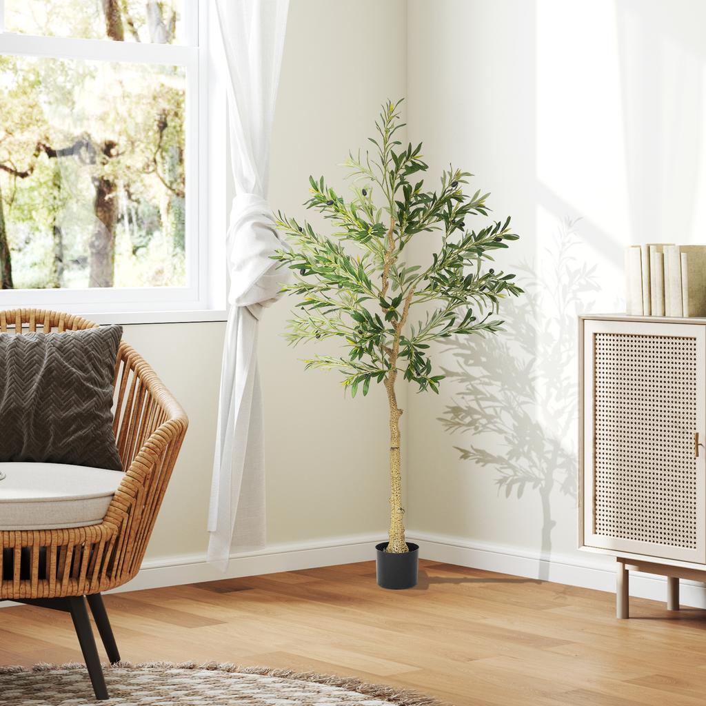 Silk Leaf Artificial Olive Trees