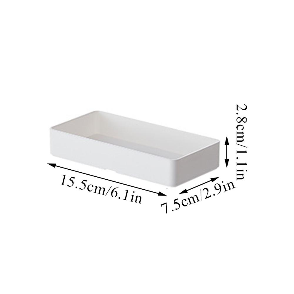 Ящик для хранения Многоцелевой Простой стиль Прочный ящик для хранения Штабелируемый Настольный лоток для файлов и документов Органайзер Горизонтальный формат A4