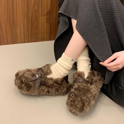 Женские зимние теплые ботинки на мягкой подошве большого размера, с мехом, ботильоны до щиколотки на подкладке, нескользящие, для пеших прогулок, повседневные, спортивные, хлопковые ботинки, обувь из соевых бобов