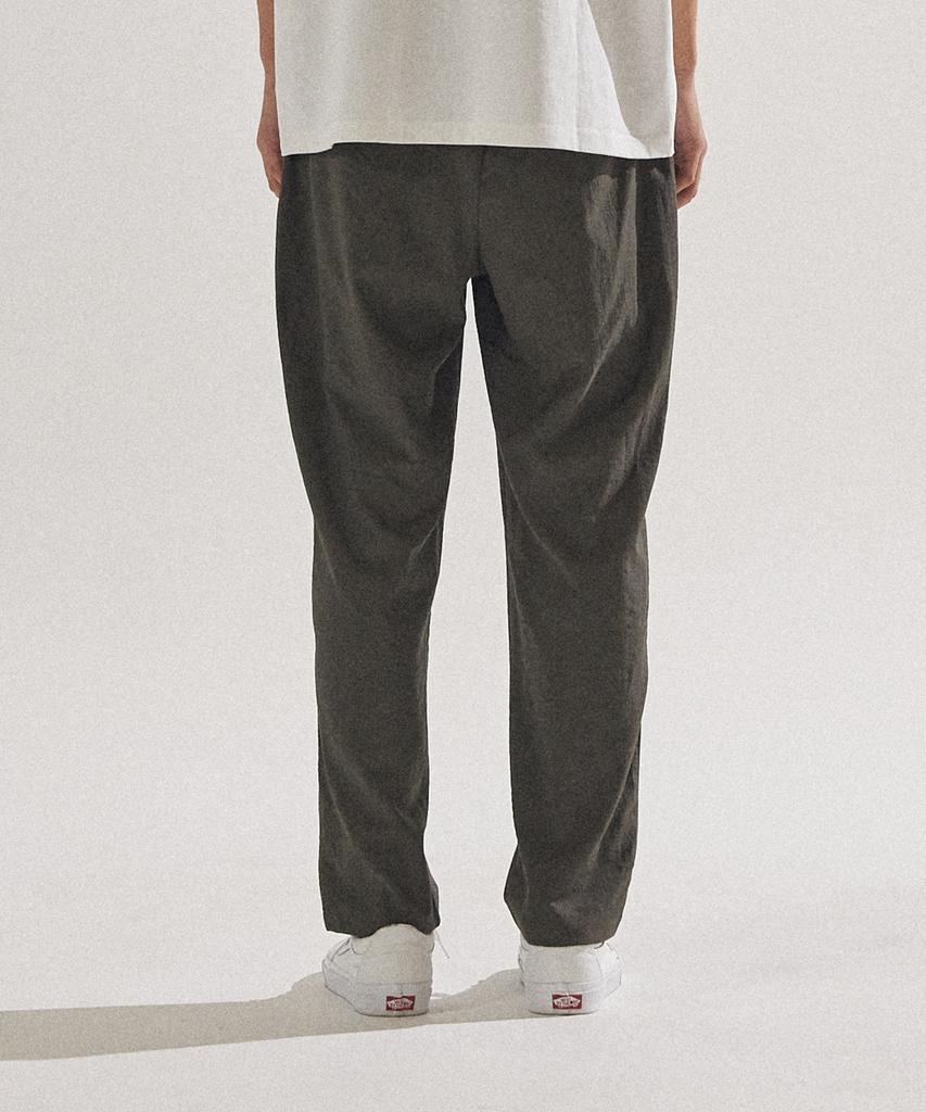 PALAP Unisex Tapered Cool Touch Elastic Waist Slacks_Pl24S5Pt010_Kh