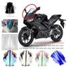 Для Yamaha YZF R3 R25      2024 2025 Мотоциклетное ветровое стекло Двойной пузырь Переднее ветровое стекло Дефлектор ветра