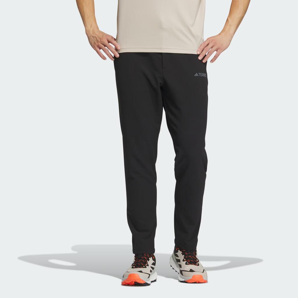 Adidas Брюки с начесом, однотонный логотип, спортивные длинные брюки для мужчин, черные IS8912