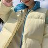 Осенне-зимняя уличная одежда, толстые женские куртки с хлопковой подкладкой, лоскутные парки, верхняя одежда