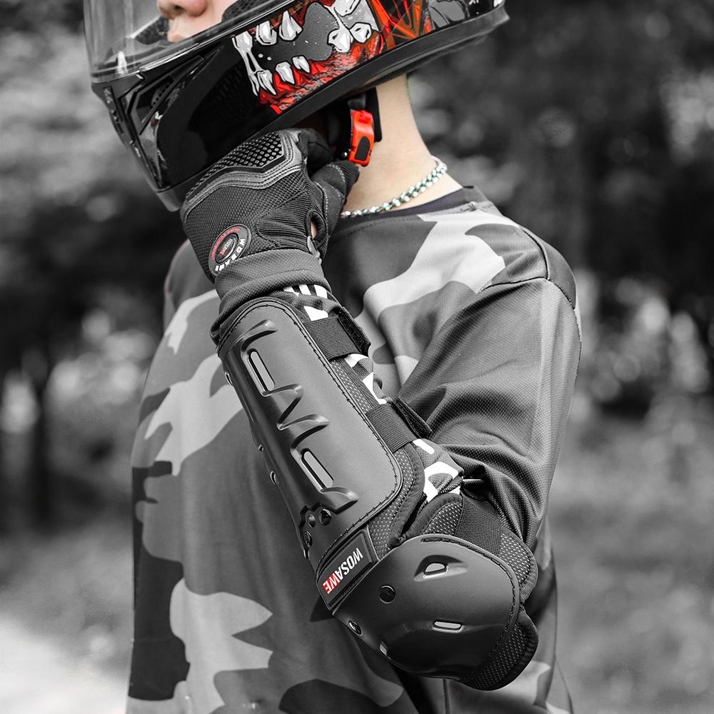 WOSAWE Motorcycle Racing Protective Gear Motocross Armor Vest Knee Pads Elbow Protective Guard