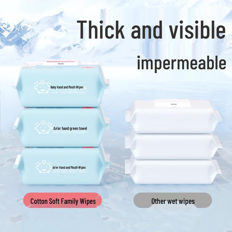 Fulcotton Baby Hand and Mouth Wipes