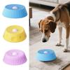 Dog Liquid Lick Bowl Slow Feeder Lick Toy Anti Slip Silicone No Spill Feeding Bowl