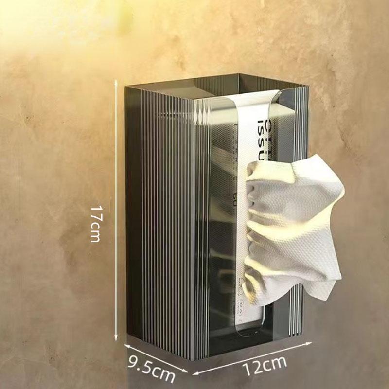Коробка-держатель для туалетной бумаги без перфорации, водонепроницаемая полка для хранения туалетной бумаги, ящик для хранения бумажных полотенец, кухни, ванной комнаты