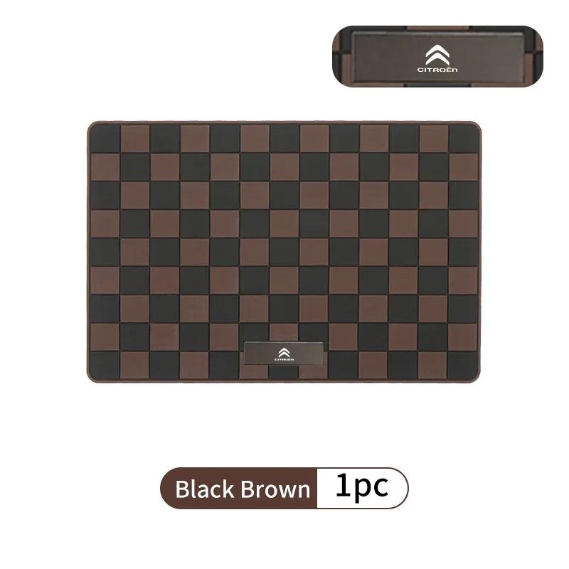 Car Dashboard Sticky Anti-Slip PVC Mat Anti-Slip Storage Pads For Citroen Grand Berlingo Jumper Celysee Xsara Picasso Aircross