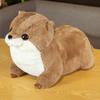 Игрушки-подушки из плюша, имитирующие выдру, реалистичная кукла-выдра, мягкая подушка-тюлень для детей, подарок девочкам на день рождения