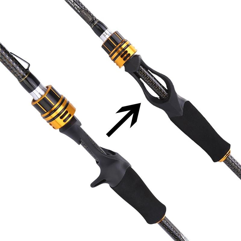 Spinning Fishing Rod 1.8M-2.4M Portable Carbon Fiber Fishing Pole Freshwater Saltwater Casting Pole