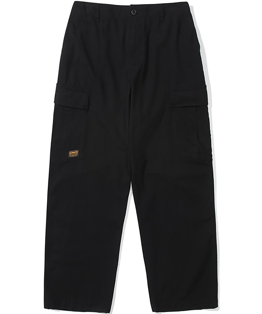 COLUMBIA UNIVERSITY M-Label Loose-Fit Ribstop Pocket Pants Black