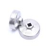 1Pc Aluminum Cup Type Oil Filter Cap Wrench Socket Auto Hand Removal Tool