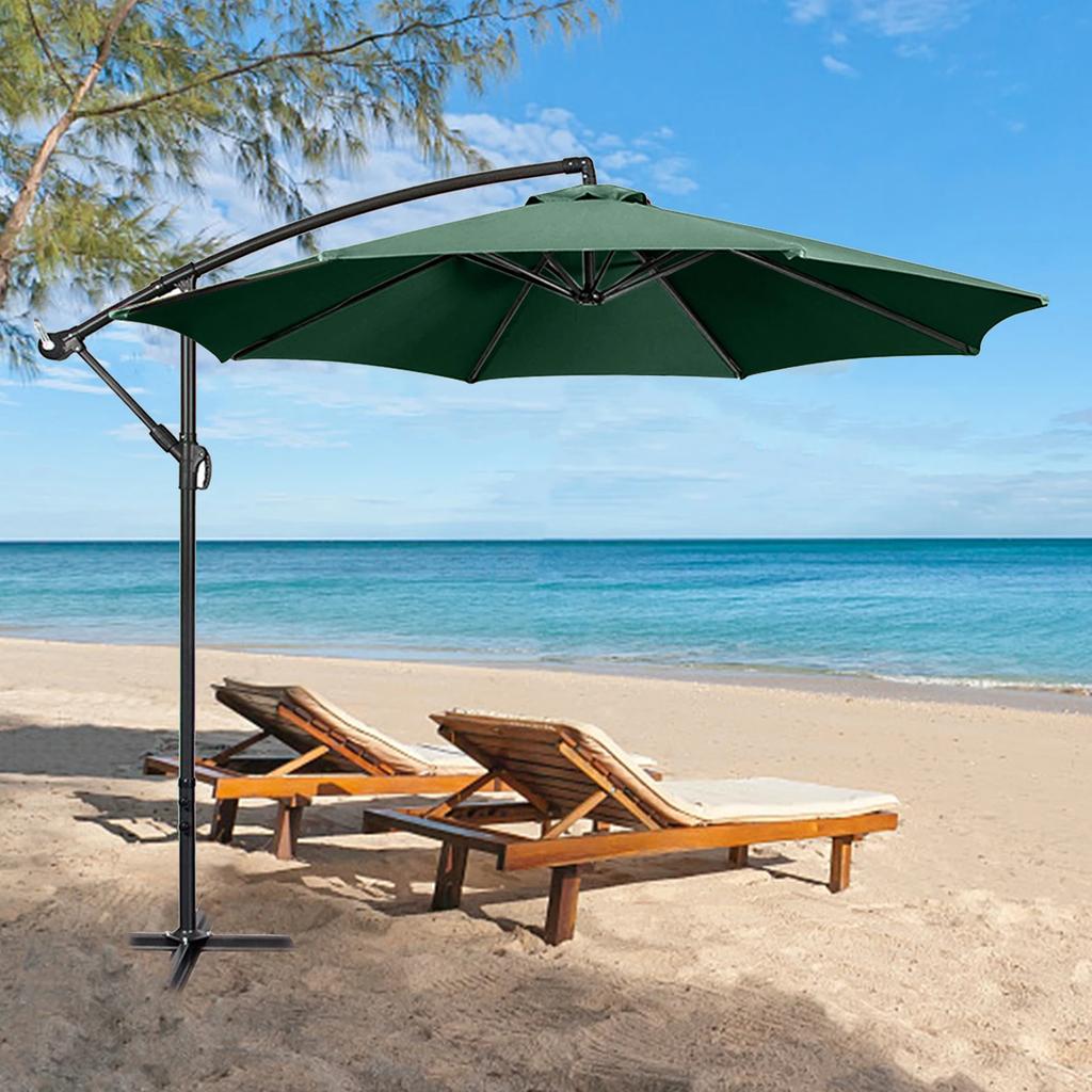 6/8 Bones Umbrella Canopy Cover Waterproof Replacement Garden Shelters Fabric Sun Protection Detachable Umbrella Accessories