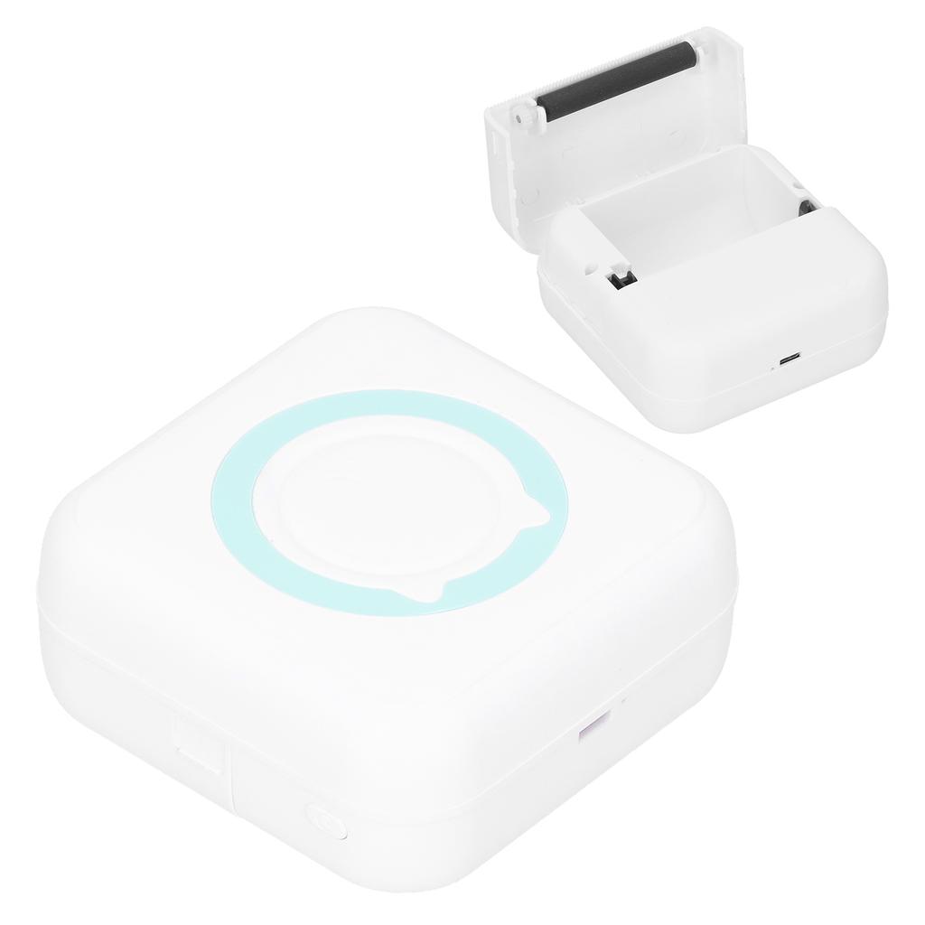 Mini Printer Thermal Portable Wireless Bluetooth Label Wrong Question Printing 200dpiGreen