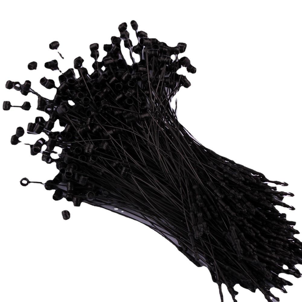 Пластиковая игла с ручной прошивкой, кнопка-кнопка, прозрачный шнурок для бирки одежды