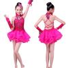 Professional Kids Latin Dance Dress Tassel Dance Performance Outfits Stage Costume  Show Costumes