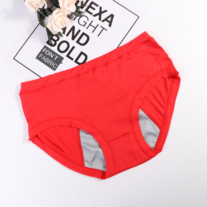 Leak Proof Menstrual Period Panties Women Underwear Physiological Pants Cotton Seamless Briefs