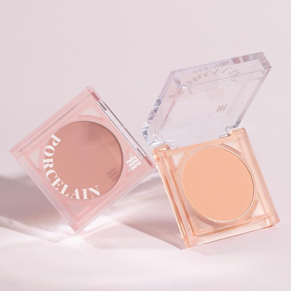 Румяна Merge Porcelain Cheek Blusher 4,2 г, однотонный бежевый, 1 шт.