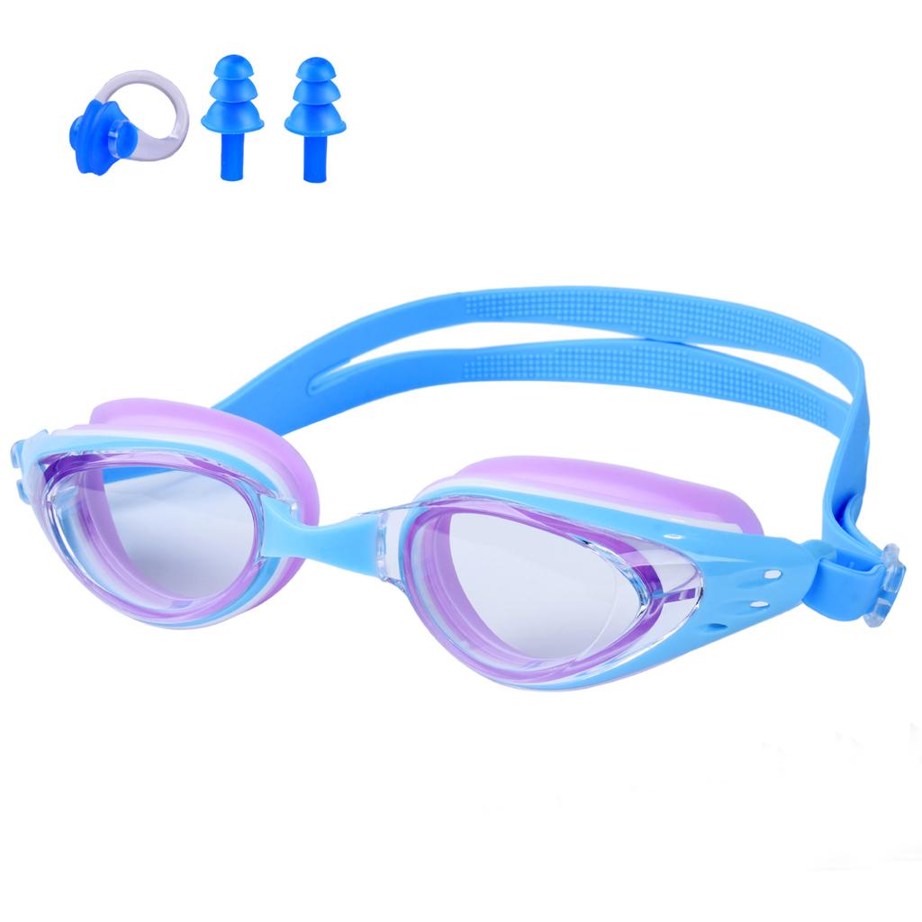 Очки для плавания для взрослых Водонепроницаемые противотуманные очки для плавания с высоким разрешением Очки для дайвинга Плавательное снаряжение для мужчин и женщин