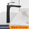 Basin Faucets White Color Basin Mixer Tap Bathroom Faucet Hot and Cold Chrome Finish Brass Toilet Sink Water Crane Gold 228