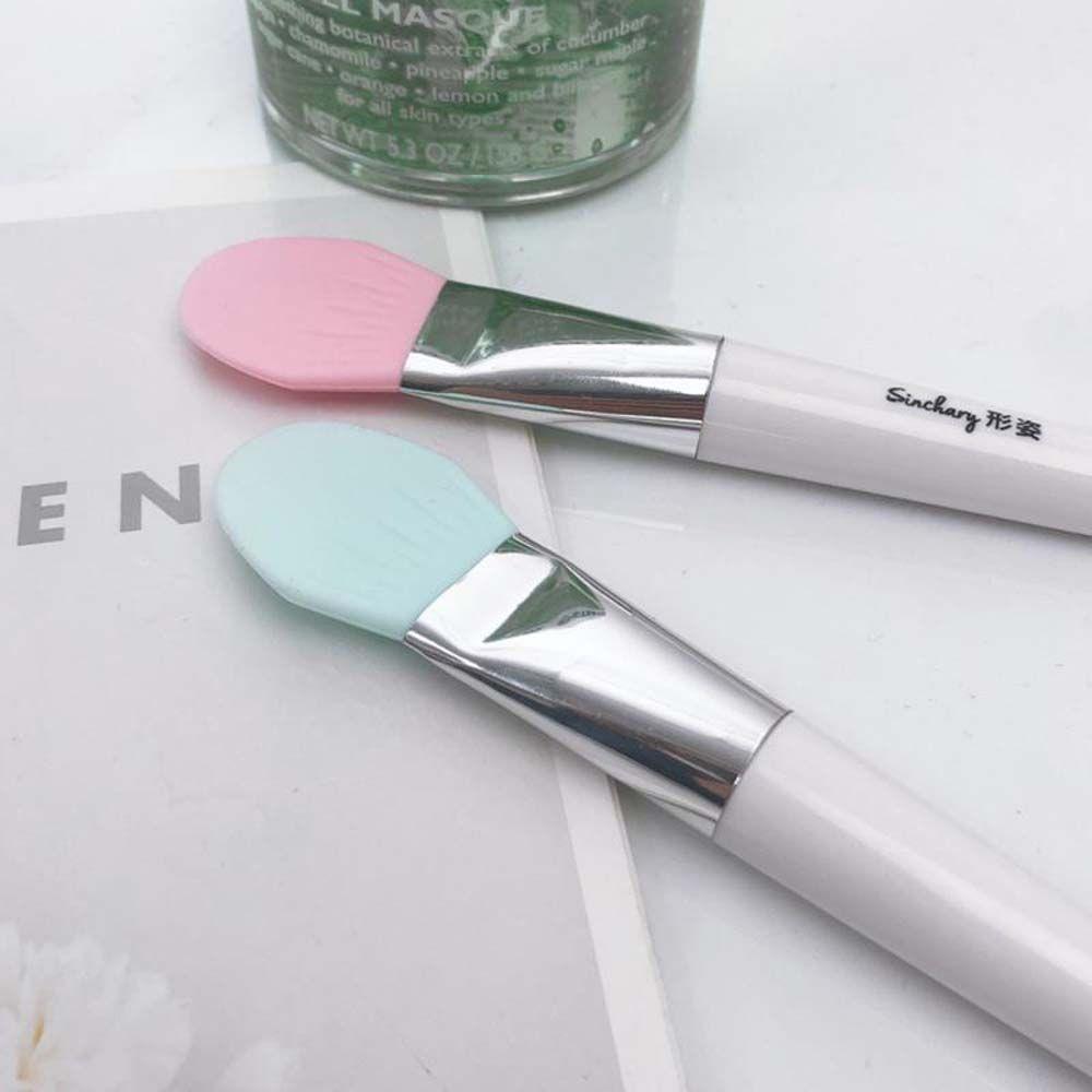 3 Colors Facial Makeup Brush Facial Mud Stirring Stick Makeup Applicator Double Head Mask Brush