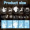 Window Sticker Christmas With Snowflake And Reindeer Pvc Material Festive For
