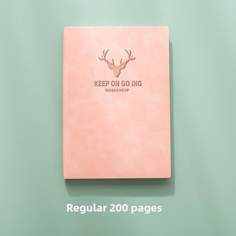 Индивидуальный блокнот формата А5 с логотипом и узором - толстый ежедневник для бизнеса