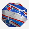 1pc Stars Stripes Automatic Open/Close Umbrella, Portable Folding Umbrella, Compact Travel Umbrella for069