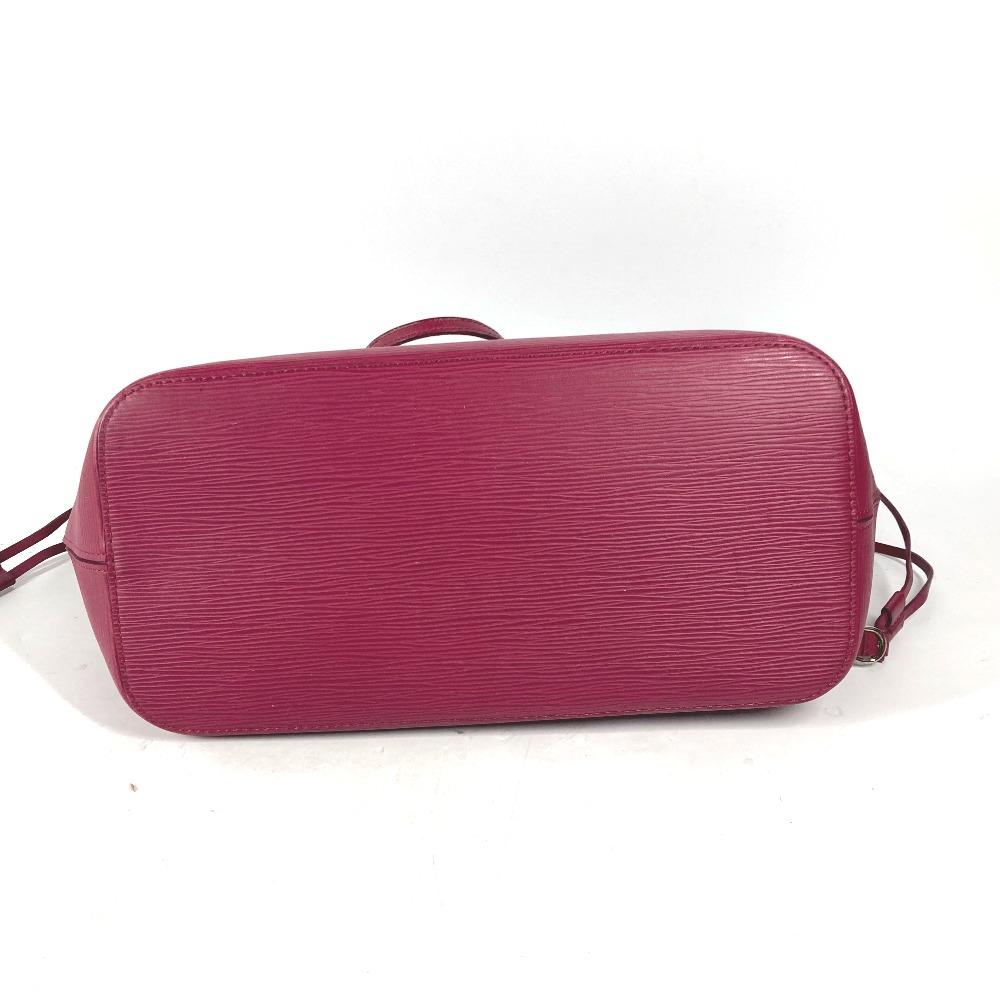 AUTHENTIC Louis Vuitton Epi Neverfull MM Shoulder Bag Tote Bag Fuchsia M40882
