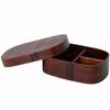 Nakashige International Bento Box, Brown, 19 X 13 X 7.5cm, BDH1812A