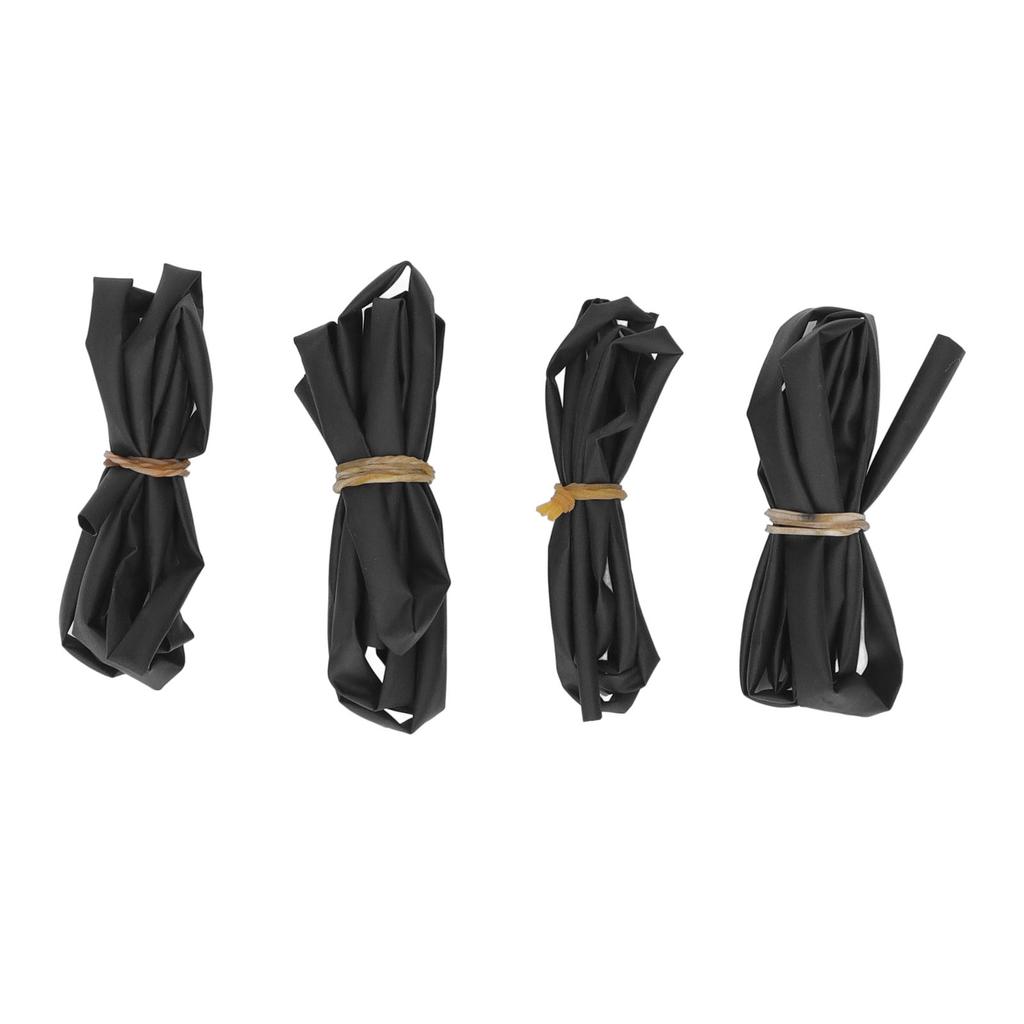 Комплект из 4 термоусадочных трубок с клеем, электрический ассортимент 3 мм, 4 мм, 5 мм, 6 мм, 1 метр