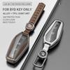 Compatible Key Case for 21 BYD Models: Tang, Song, Yuan, Qin Plus DMI, EV Car Key Shell with Buckle