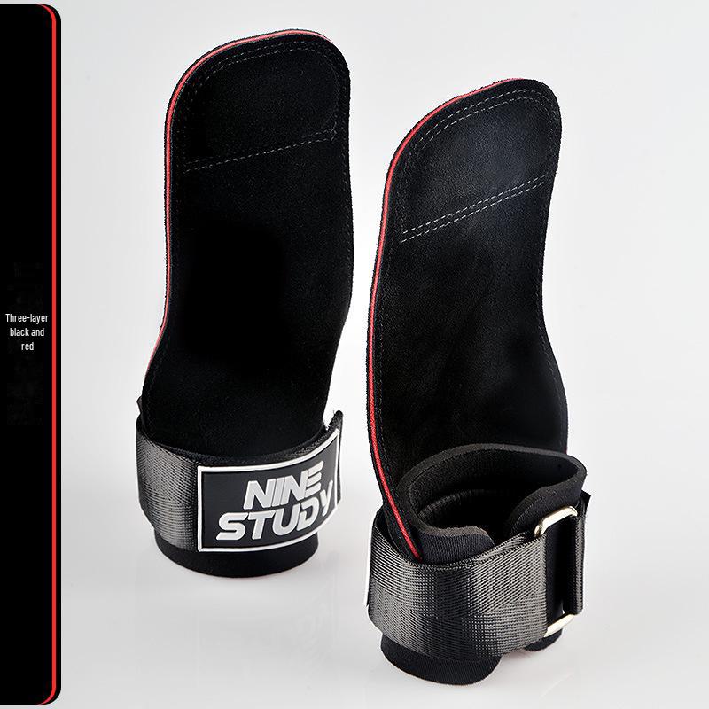 Пояс для подтягиваний и противоскользящие перчатки для фитнеса с защитой запястья