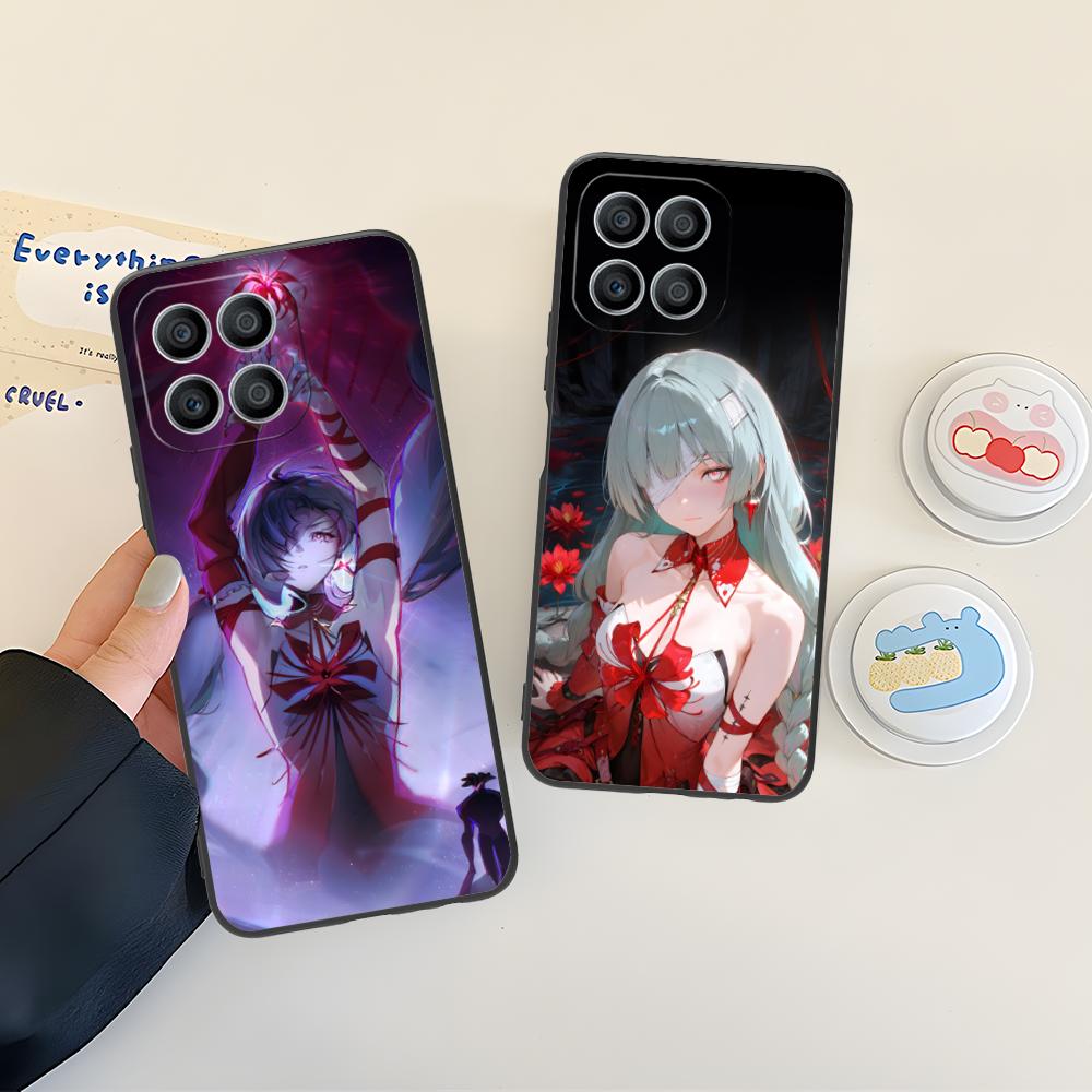 Чехол для мобильного телефона Wuthering Waves Phrolova Матовый для Honor 90 80 70 60 50 30 20 10 9 8 7 Pro S SE Lite 5G Печатная крышка