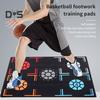 Баскетбольный тренировочный коврик для детей, улучшающий навыки ведения мяча, нескользящий коврик, складной противоскользящий спортивный коврик, тренировочный коврик для контроля мяча
