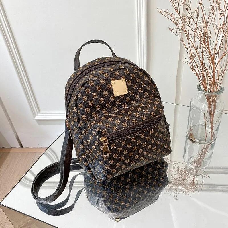 Women Backpack Fashion School Bags Female Daily Shopping Girl Backpacks Schoolbags designer backpack