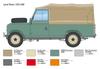 Пластиковая модель PLATZ Italeri Land Rover 109 LWB с инструкцией на японском языке IT3665 1/24 (Машина)