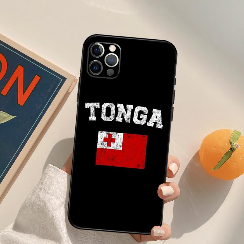 Герб Тонга Чехол Tonga Для iPhone 16 15 14 13 12 11 Pro Max XS XR X 12 13 Mini 16 15 Plus Fundas