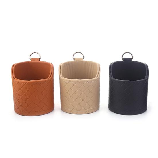 Практичный ведро для хранения автомобиля, прочная несущая способность, плед, сохраняет порядок