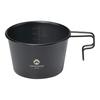 CAMPING MOON Deep Sierra Cup 600ml Outdoor Camping Sierra Cup Black Deep BKS369