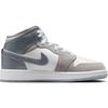 Air Jordan 1 Mid SE GS Patent Cool Grey Kids Sneakers White Medium-Grey HF3193-100