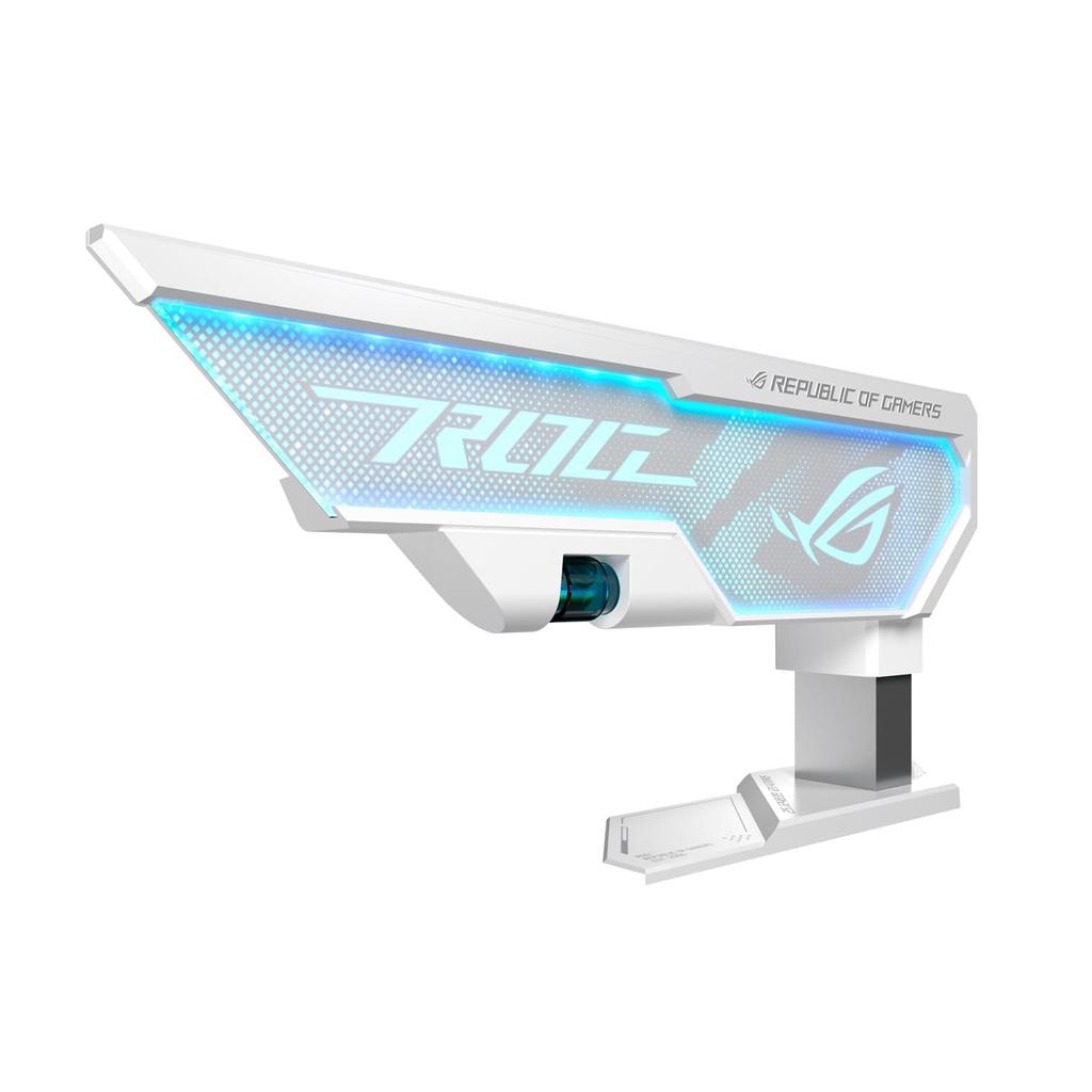 Asus Graphics Card Holder ROG HERCULX GRAPHICS CARD HOLDER White Domestic Authorized Distributor Product