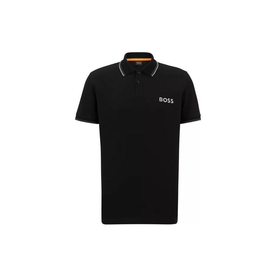 HUGO BOSS FW22 Polo Shirt Men's Black 50483700-001