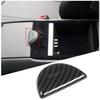 ABS Carbon Fiber Center Armrest Box Switch Cover Trim For Infiniti G Serie 09-13