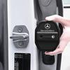 2/4 шт. Силиконовая накладка на замок двери автомобиля Автомобильная наклейка для защиты защелки двери Для Mercedes Benz C E S CLC W204 W203 W124 W221