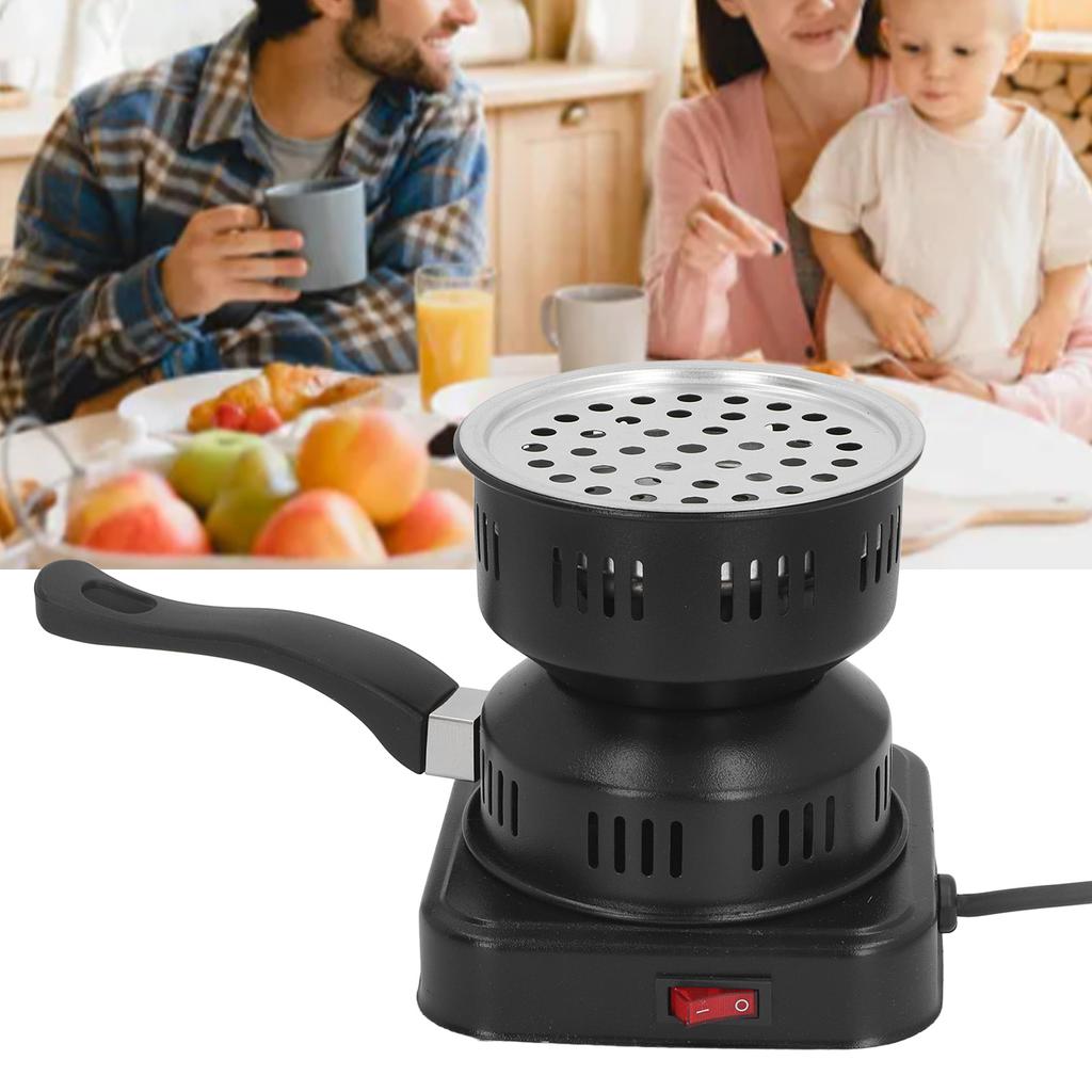Hookah Coal Burner 500W High Temperature and Fire Resistant Multipurpose Electric Charcoal Starter E