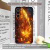 Роскошный чехол для телефона с узором 'Перо Феникса и Огня' для Huawei Nova 13 12 11 Pro 10 SE Mate 40 50 60 Pro+ P60 P50 P40 5G Мягкие чехлы