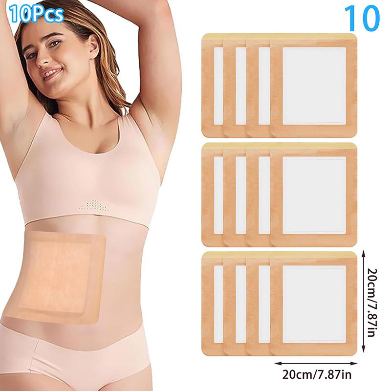 Replacement Disposable Castor Oil Pack Self-Adhesive Universal Adhesive Navel Stickers Seepage Resistant Belly Button Protectors