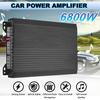 DC 12V 4 Channel Aluminum Alloy Subwoofer Amplifier 12V 6800W Aluminum Alloy for Cars